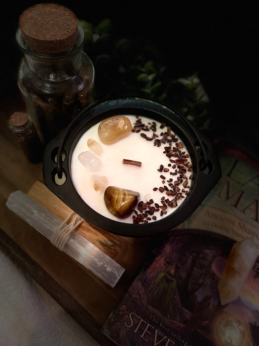 Samhain Cauldron Candle